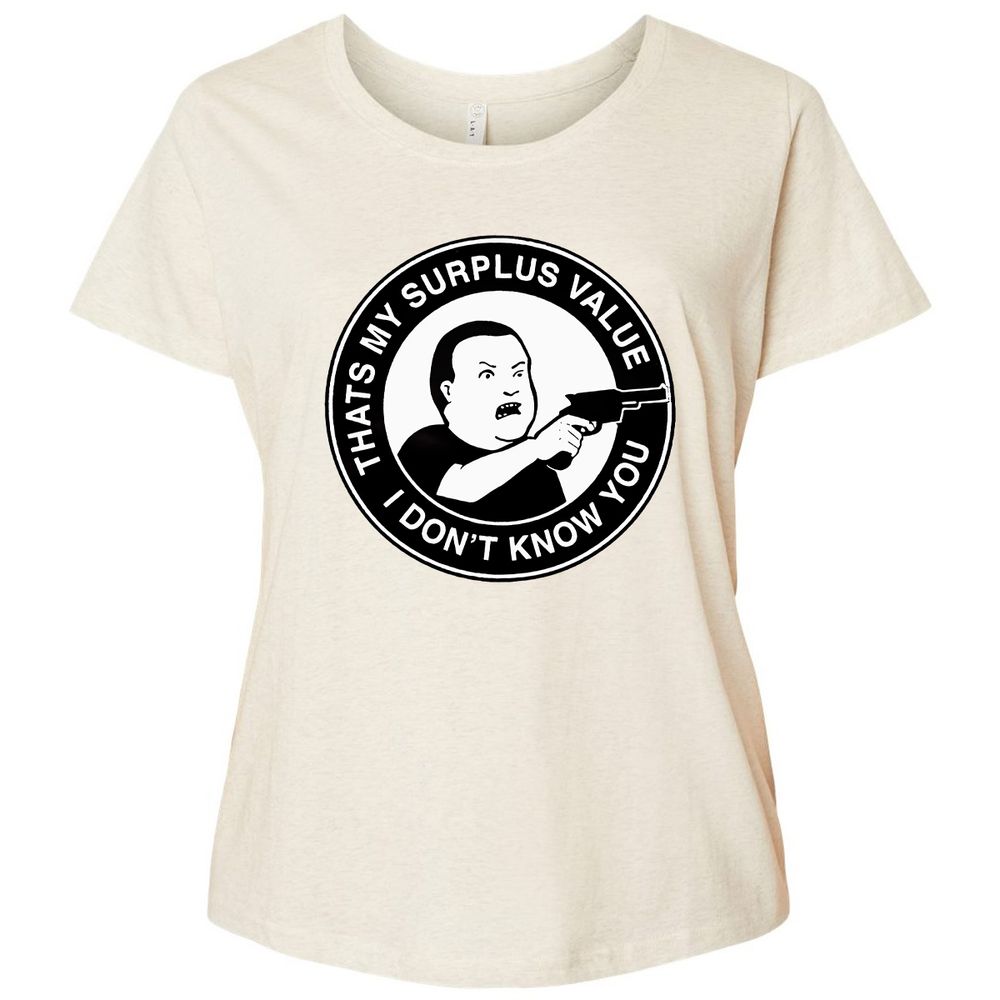 Ladies Curvy Jersey - 2LK86HTK - Natural Heather - 8