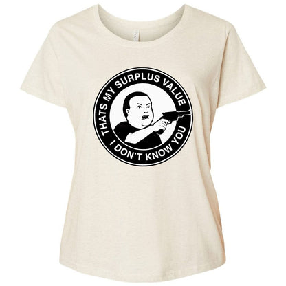 Ladies Curvy Jersey - 2LK86HTK - Natural Heather - 8