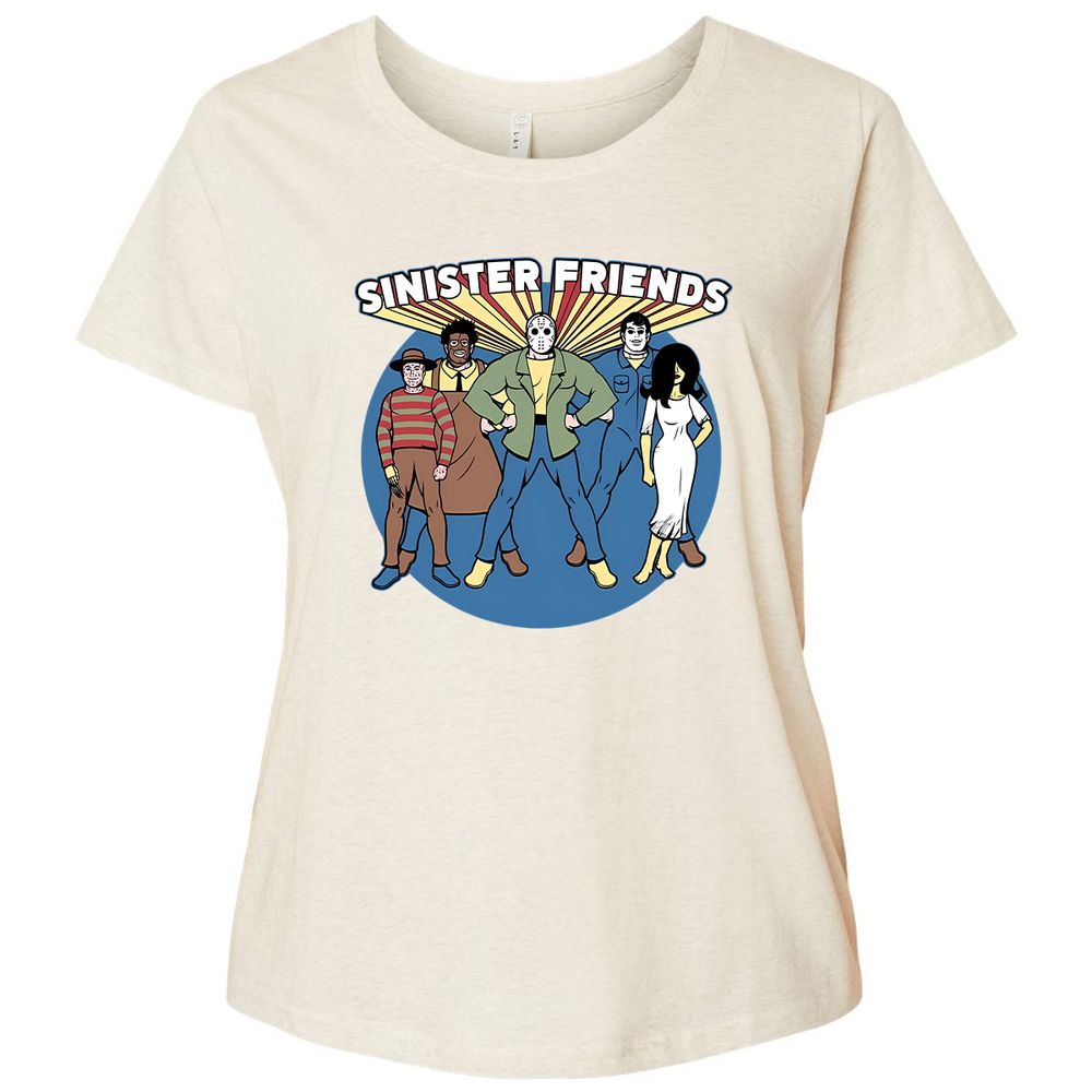 Ladies Curvy Jersey - 563BPHKV - Natural Heather - 8