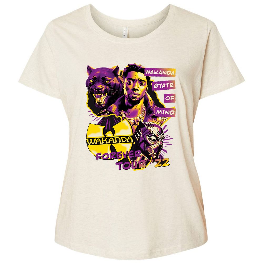 Ladies Curvy Jersey - CJWZ9QQN - Natural Heather - 8