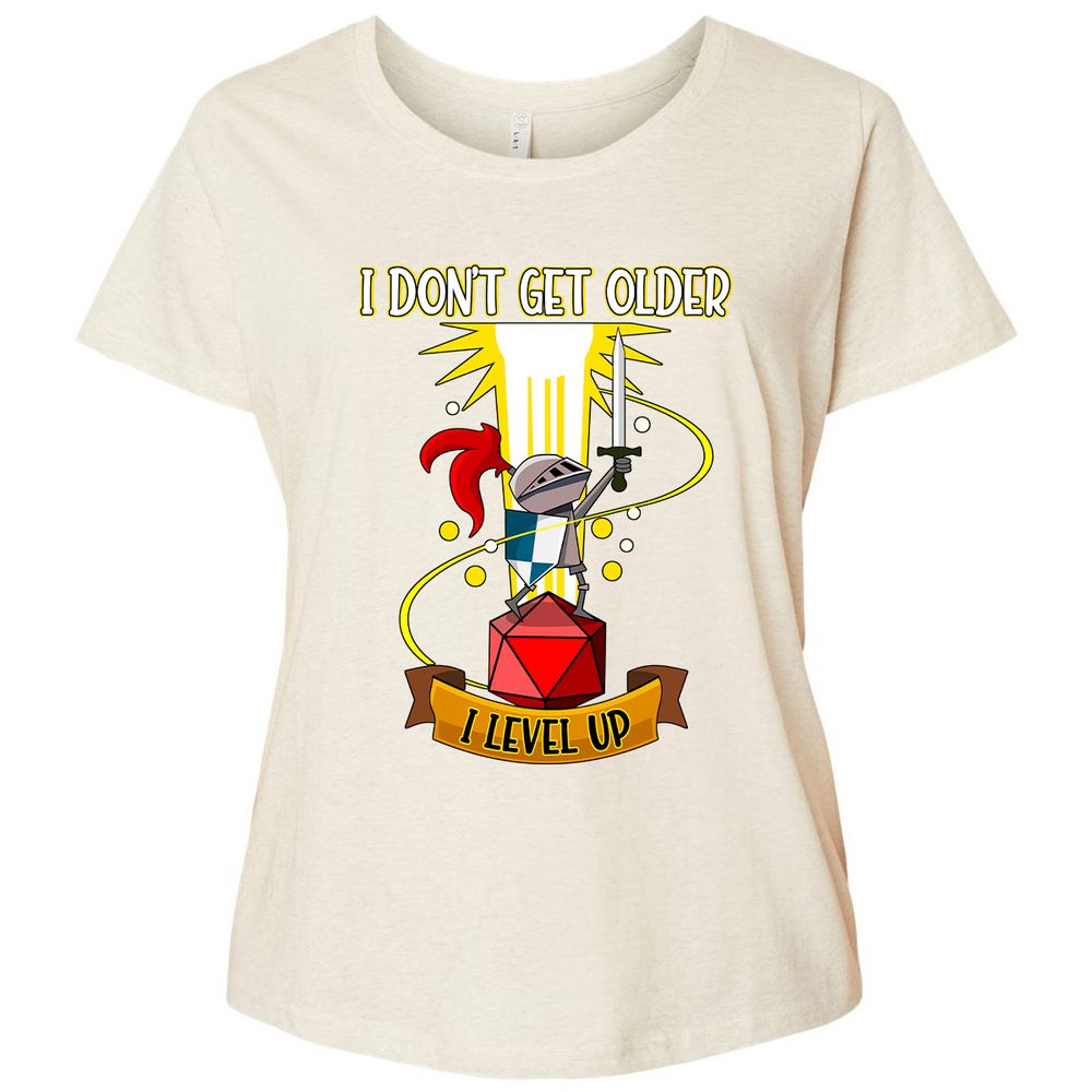 Ladies Curvy Jersey - YBZZFX2E - Natural Heather - 8