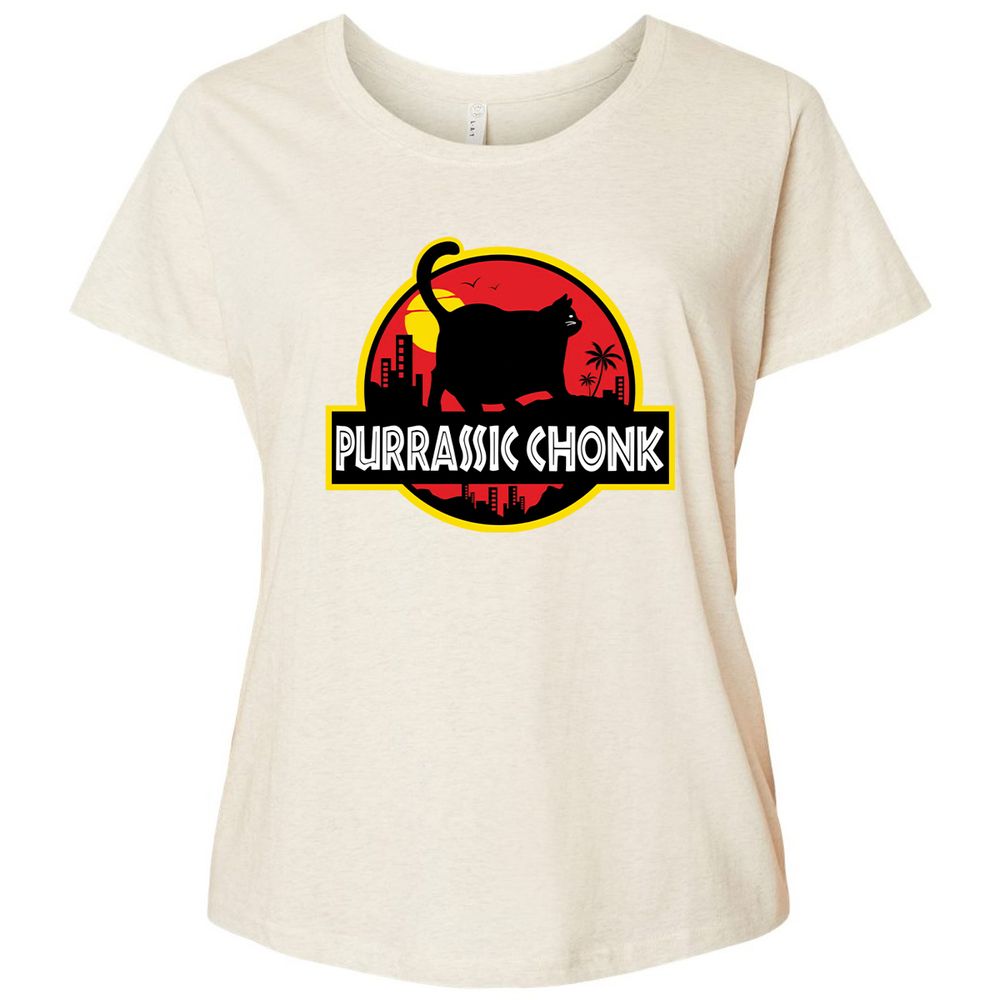 Ladies Curvy Jersey - V1ELNK3W - Natural Heather - 8