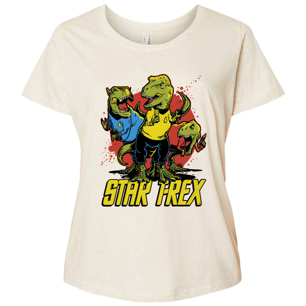 Ladies Curvy Jersey - W29K85LR - Natural Heather - 8