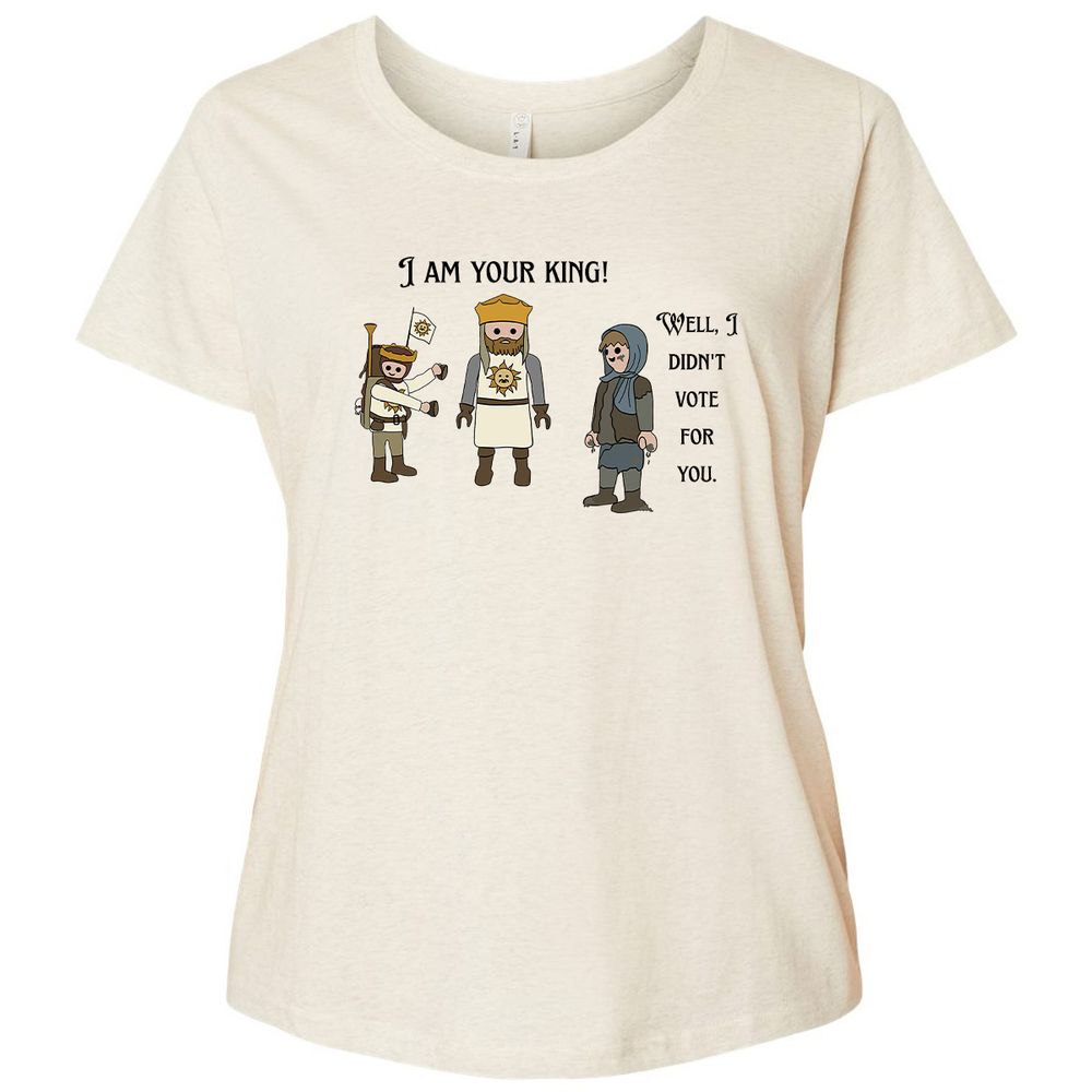 Ladies Curvy Jersey - DR4LU179 - Natural Heather - 8