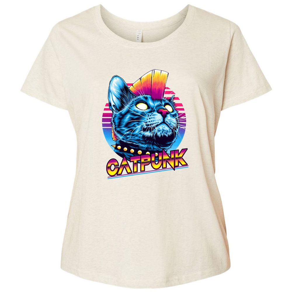 Ladies Curvy Jersey - GC7NJJ5H - Natural Heather - 8