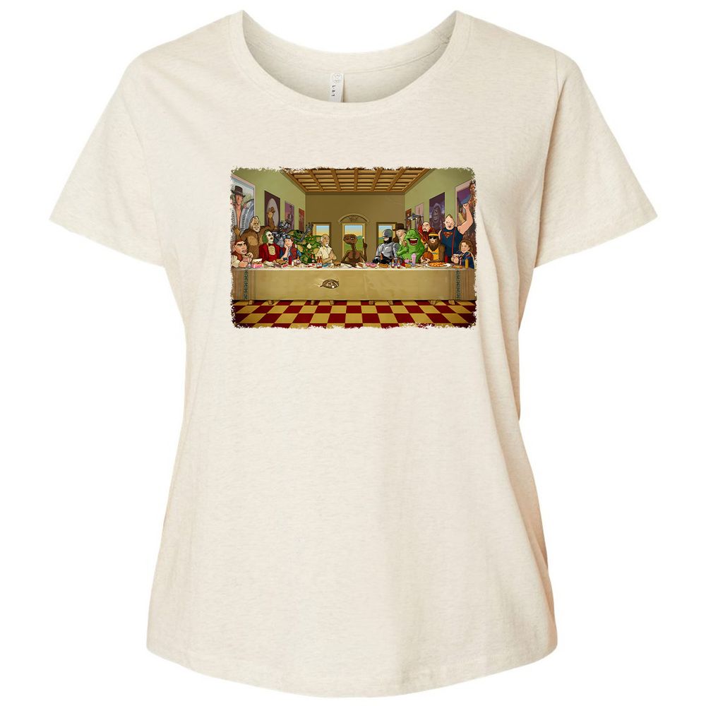 Ladies Curvy Jersey - W925JJ8M - Natural Heather - 8