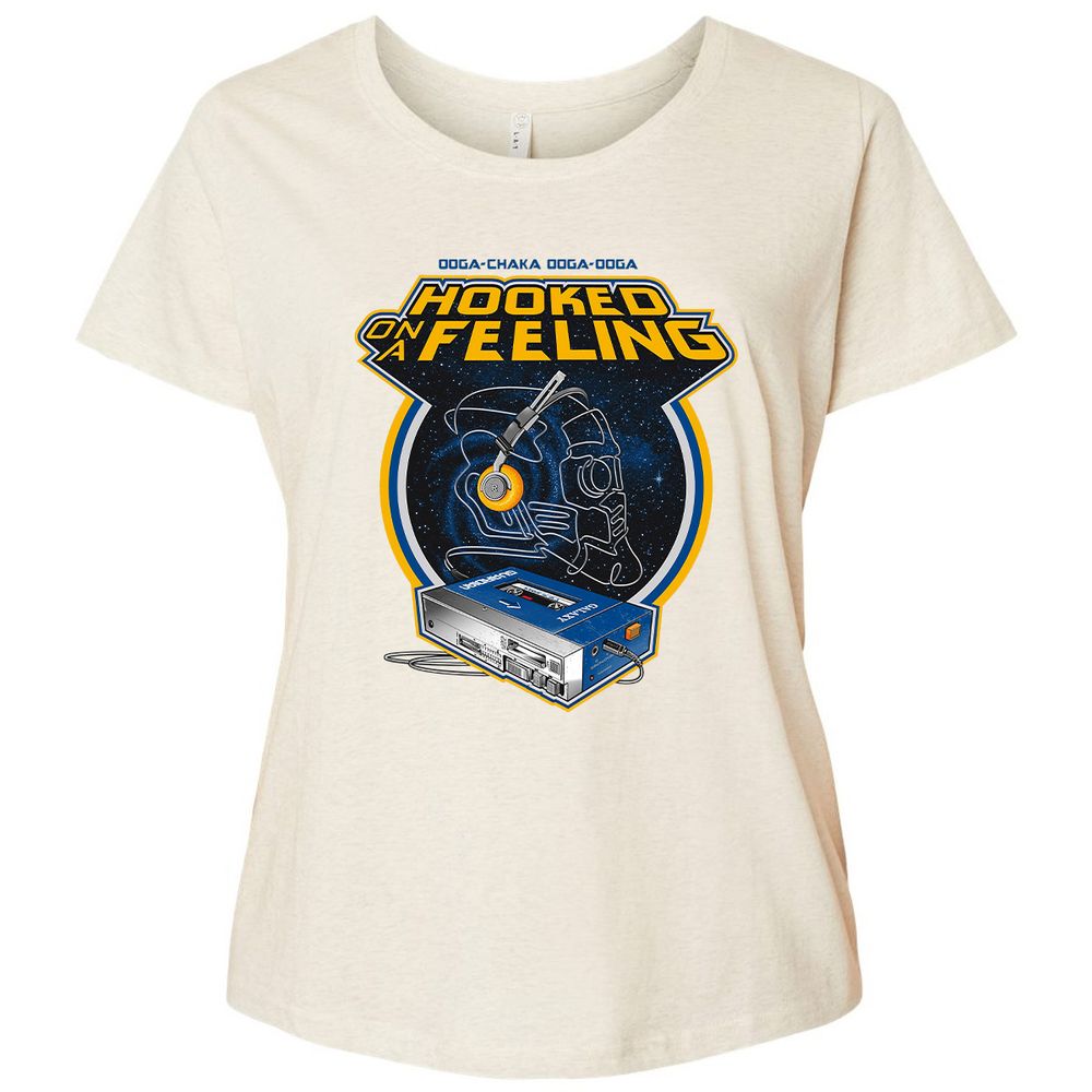 Ladies Curvy Jersey - BU5X6MQX - Natural Heather - 8