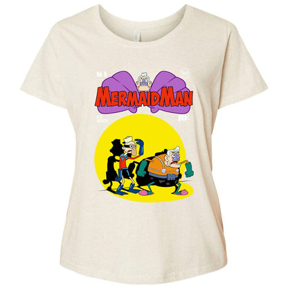 Ladies Curvy Jersey - XRC195KD - Natural Heather - 8