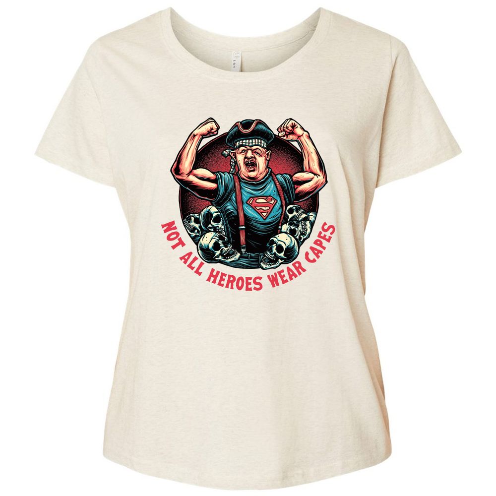 Ladies Curvy Jersey - ZY69AXLD - Natural Heather - 8