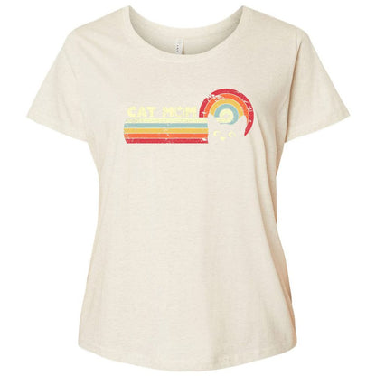 Ladies Curvy Jersey - WSTJCQGW - Natural Heather - 8