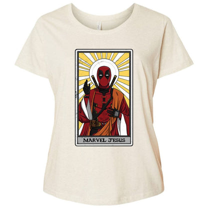 Ladies Curvy Jersey - 517GRW8J - Natural Heather - 8