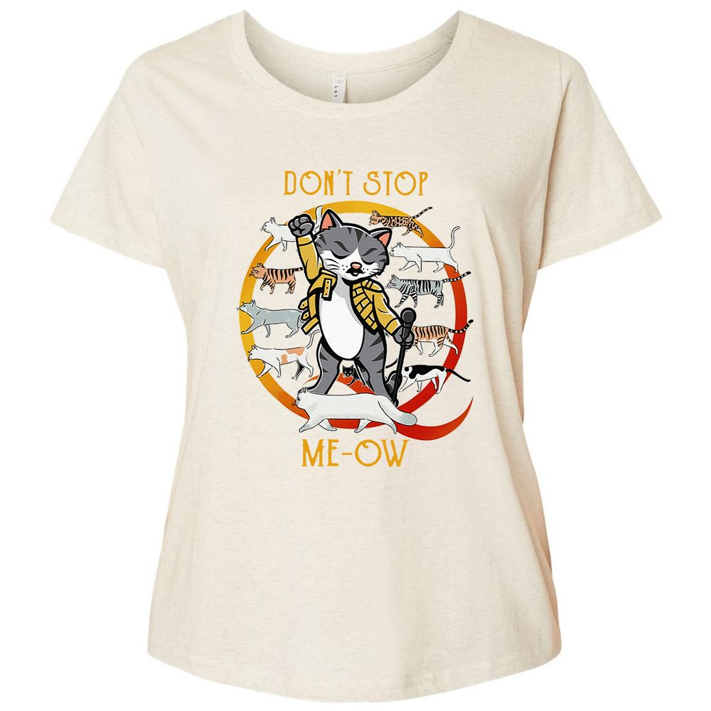 Ladies Curvy Jersey - UJKS95U7 - Natural Heather - 8