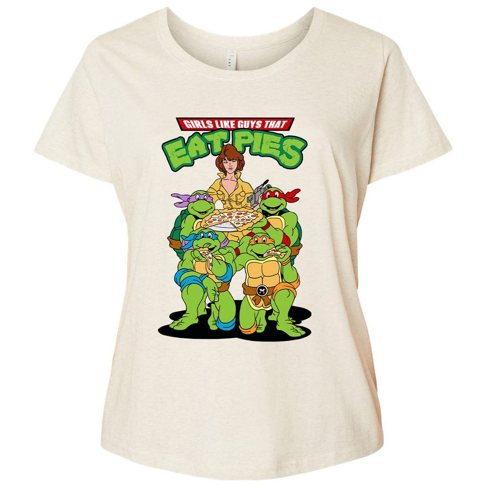 Ladies Curvy Jersey - BQA13YSN - Natural Heather - 8