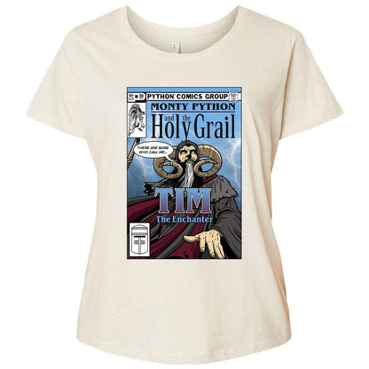 Ladies Curvy Jersey - XQX64XEH - Natural Heather - 8