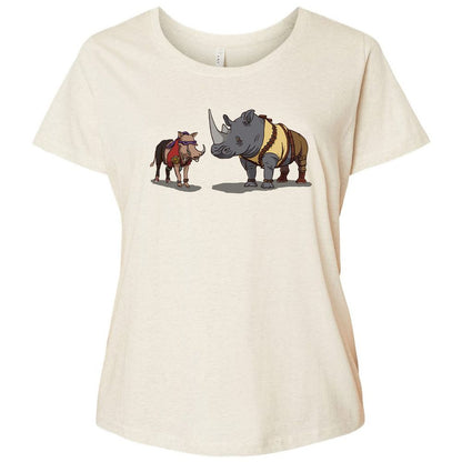 Ladies Curvy Jersey - FH2JYMAY - Natural Heather - 8