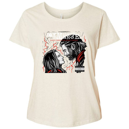 Ladies Curvy Jersey - MHM9G1XG - Natural Heather - 8