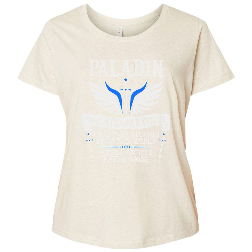 Ladies Curvy Jersey - 6X69XRZ5 - Natural Heather - 8