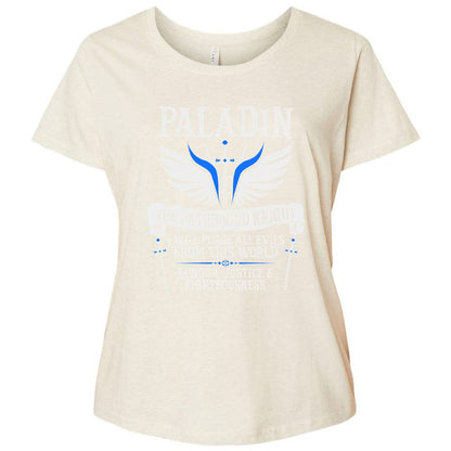 Ladies Curvy Jersey - 6X69XRZ5 - Natural Heather - 8