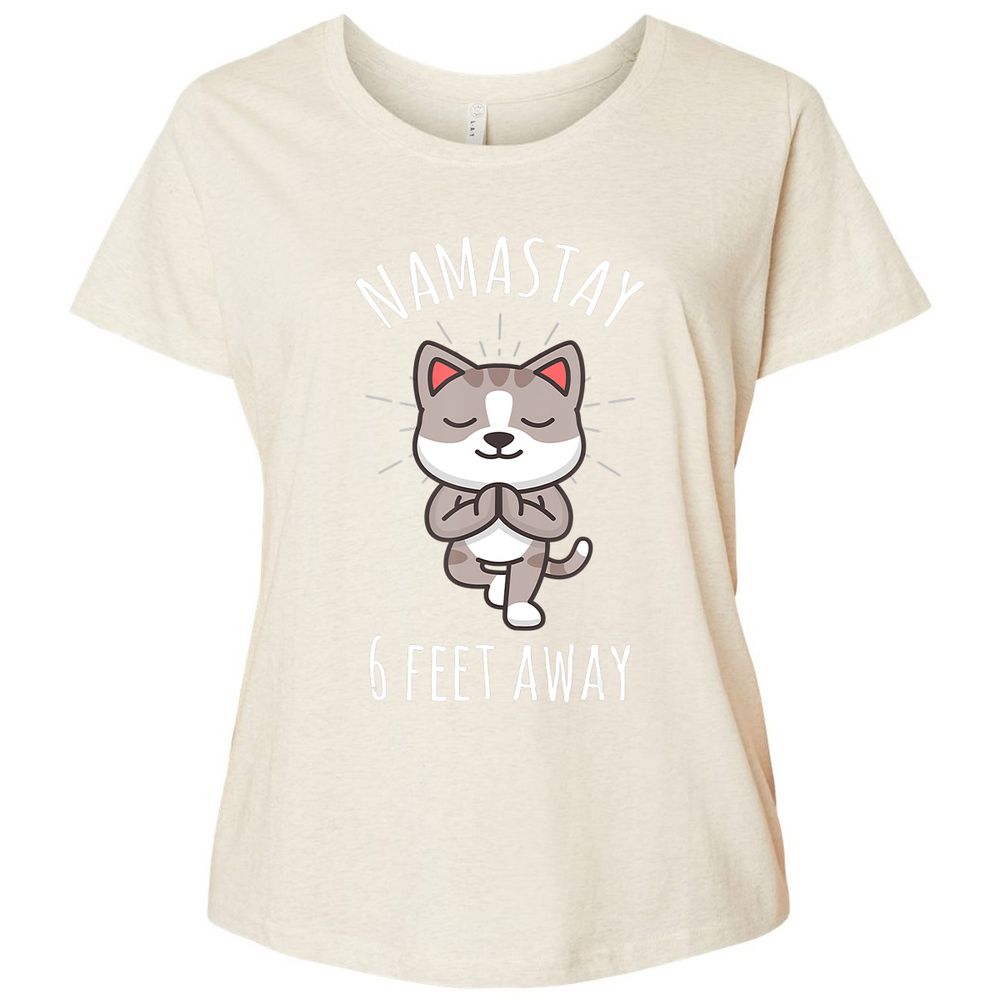 Ladies Curvy Jersey - R5VEDFLC - Natural Heather - 8