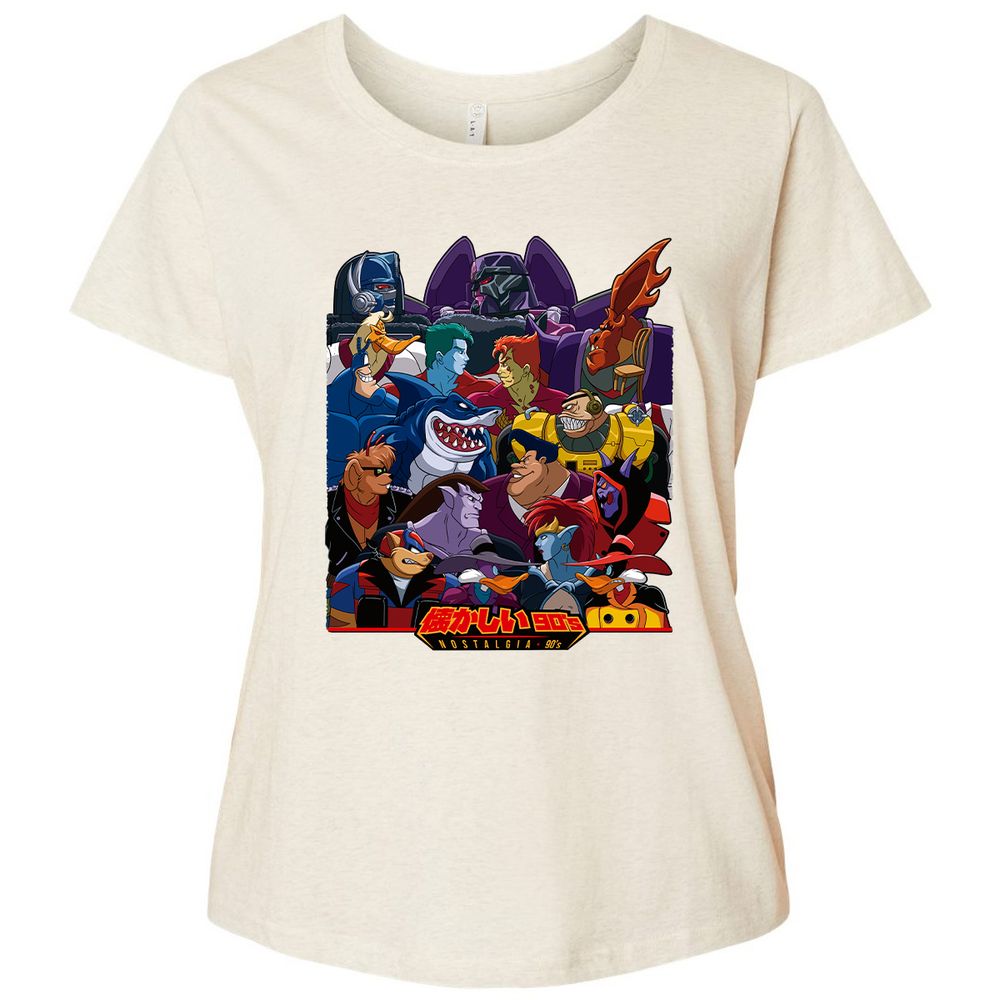 Ladies Curvy Jersey - BH8C8ALX - Natural Heather - 8