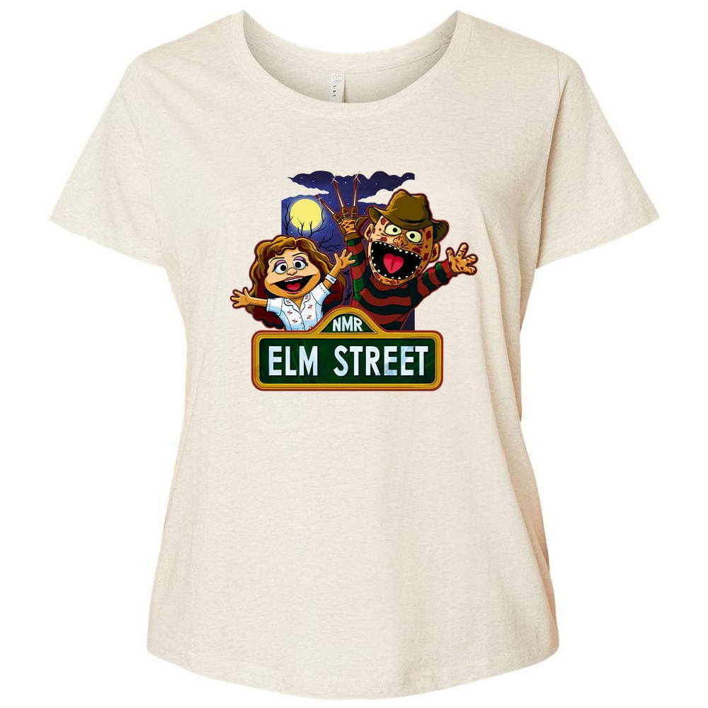 Ladies Curvy Jersey - 1AR7L3EC - Natural Heather - 8