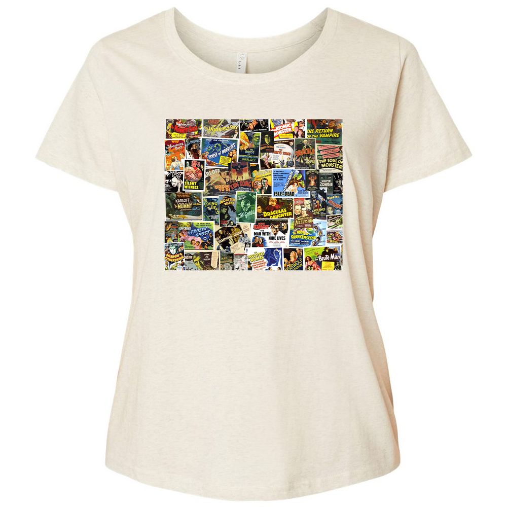 Ladies Curvy Jersey - CLCW9RL9 - Natural Heather - 8