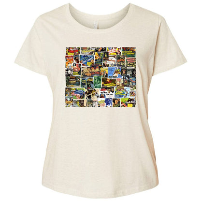 Ladies Curvy Jersey - CLCW9RL9 - Natural Heather - 8