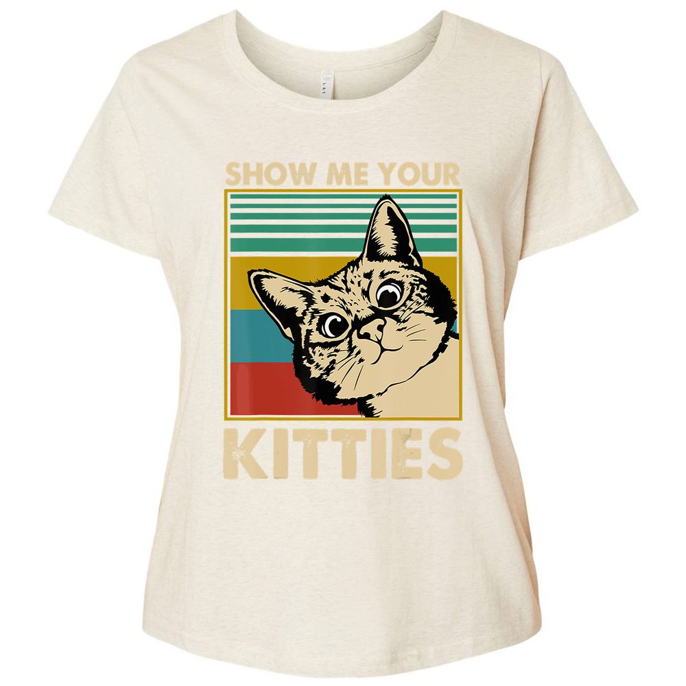 Ladies Curvy Jersey - C4N7VGJM - Natural Heather - 8