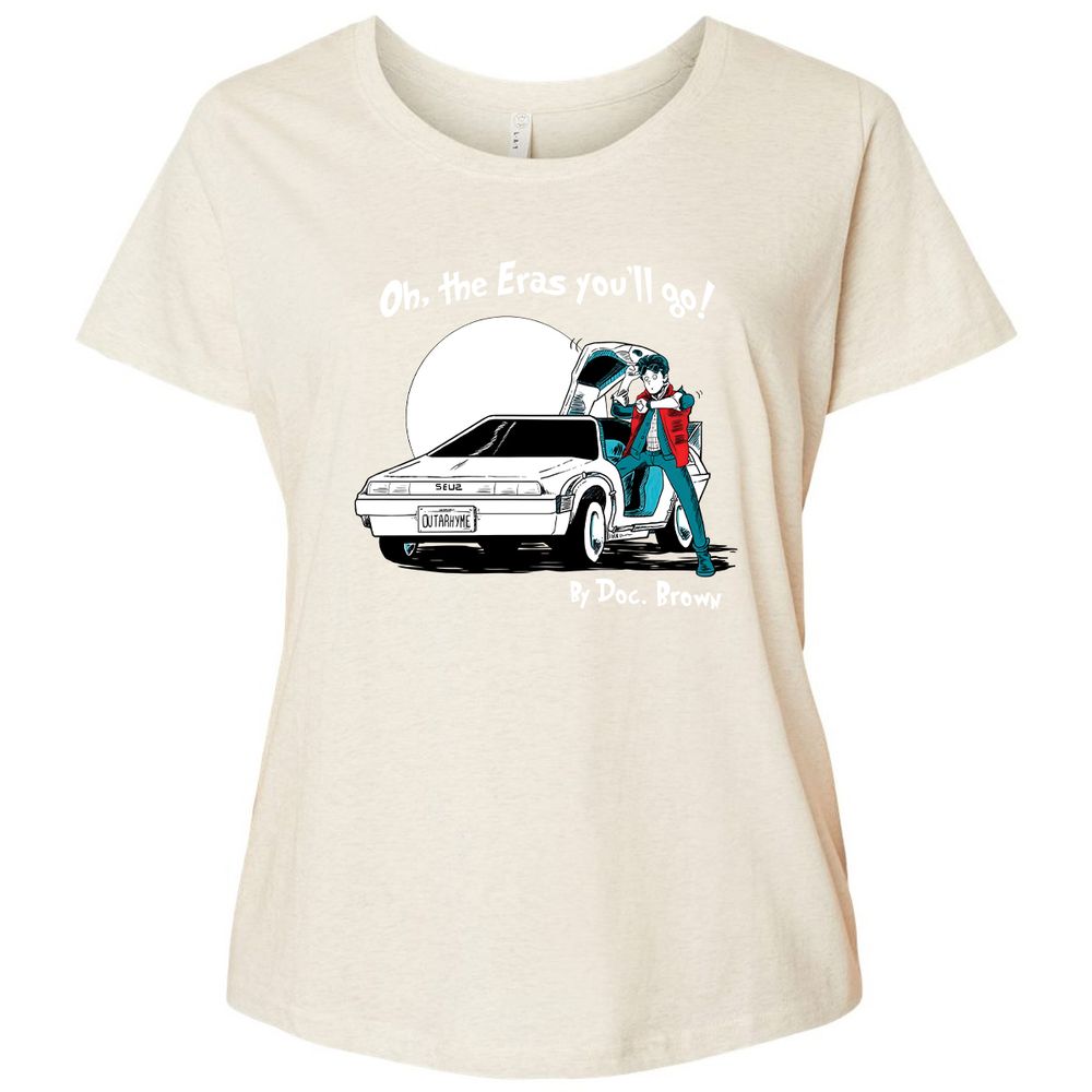 Ladies Curvy Jersey - LDCA15C9 - Natural Heather - 8