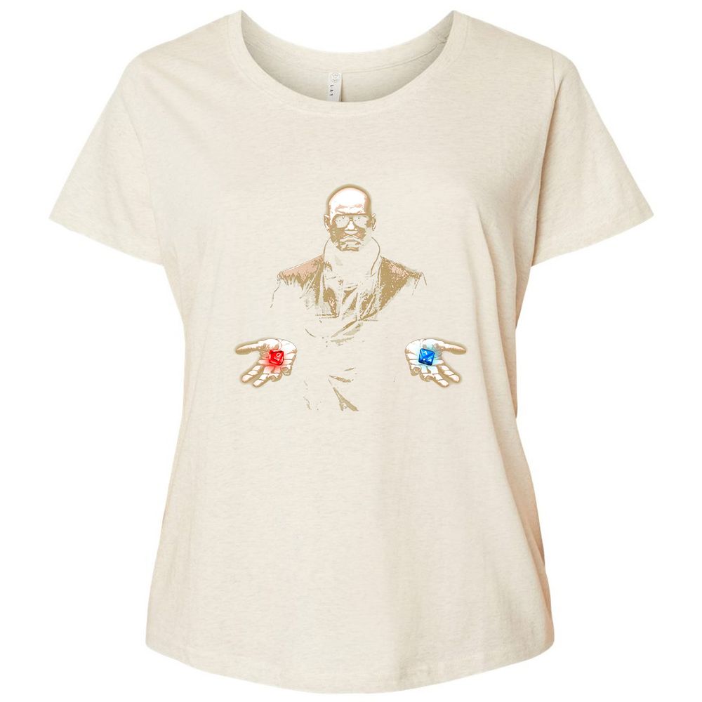 Ladies Curvy Jersey - W4CV3G3K - Natural Heather - 8