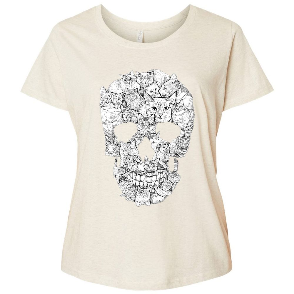 Ladies Curvy Jersey - QS67ASM8 - Natural Heather - 8