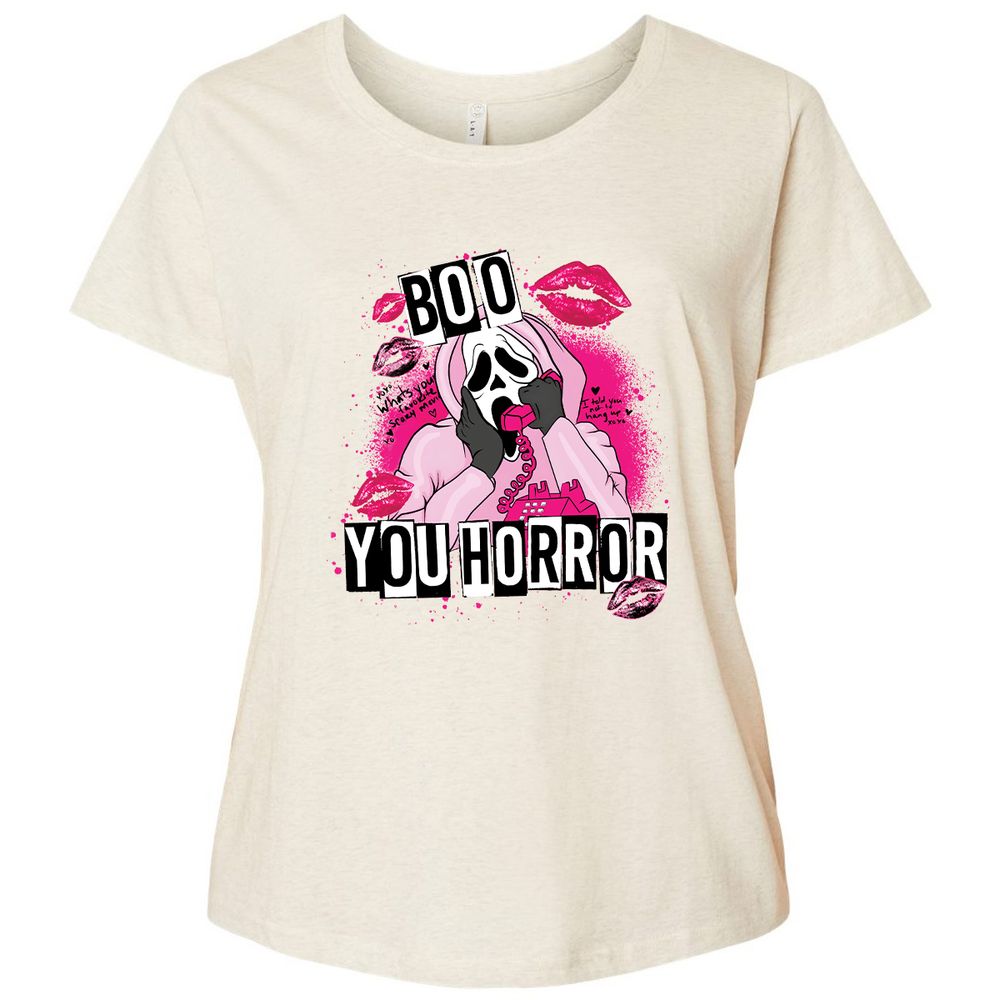 Ladies Curvy Jersey - ELHT63FQ - Natural Heather - 8