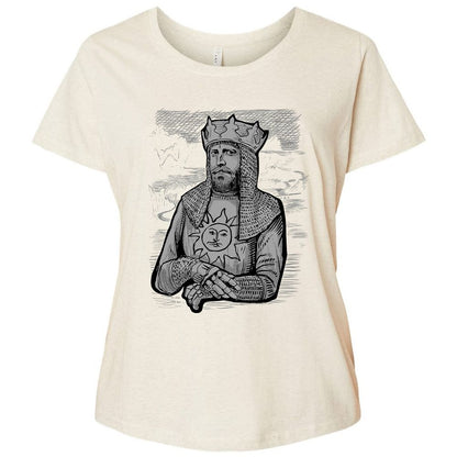 Ladies Curvy Jersey - 2JSNMU9G - Natural Heather - 8