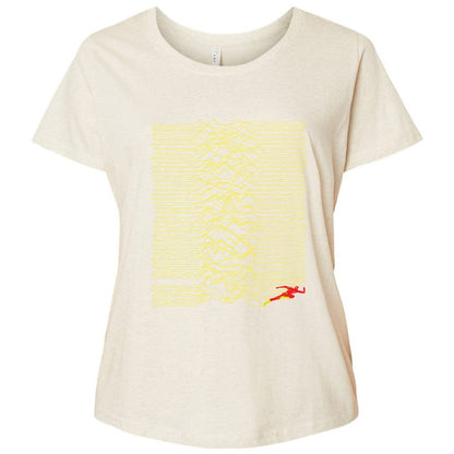 Ladies Curvy Jersey - 1ZWB3PHF - Natural Heather - 8