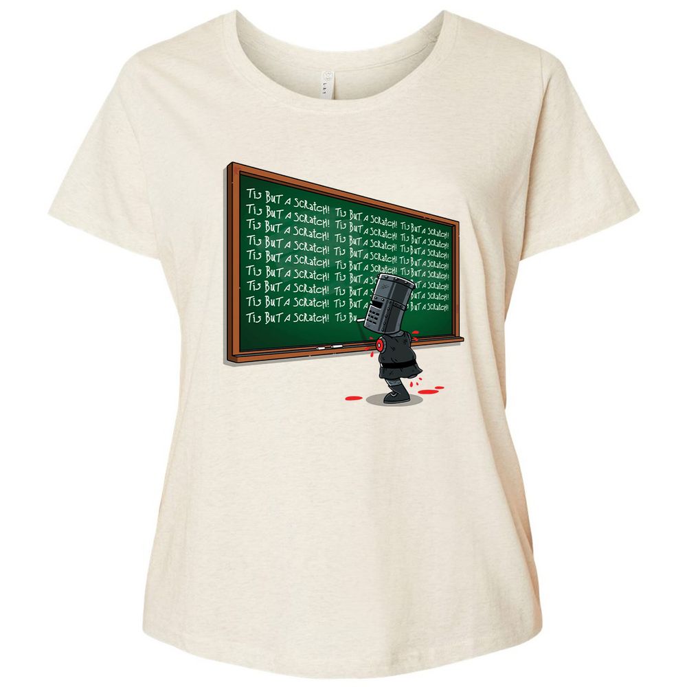 Ladies Curvy Jersey - F83UMK8X - Natural Heather - 8