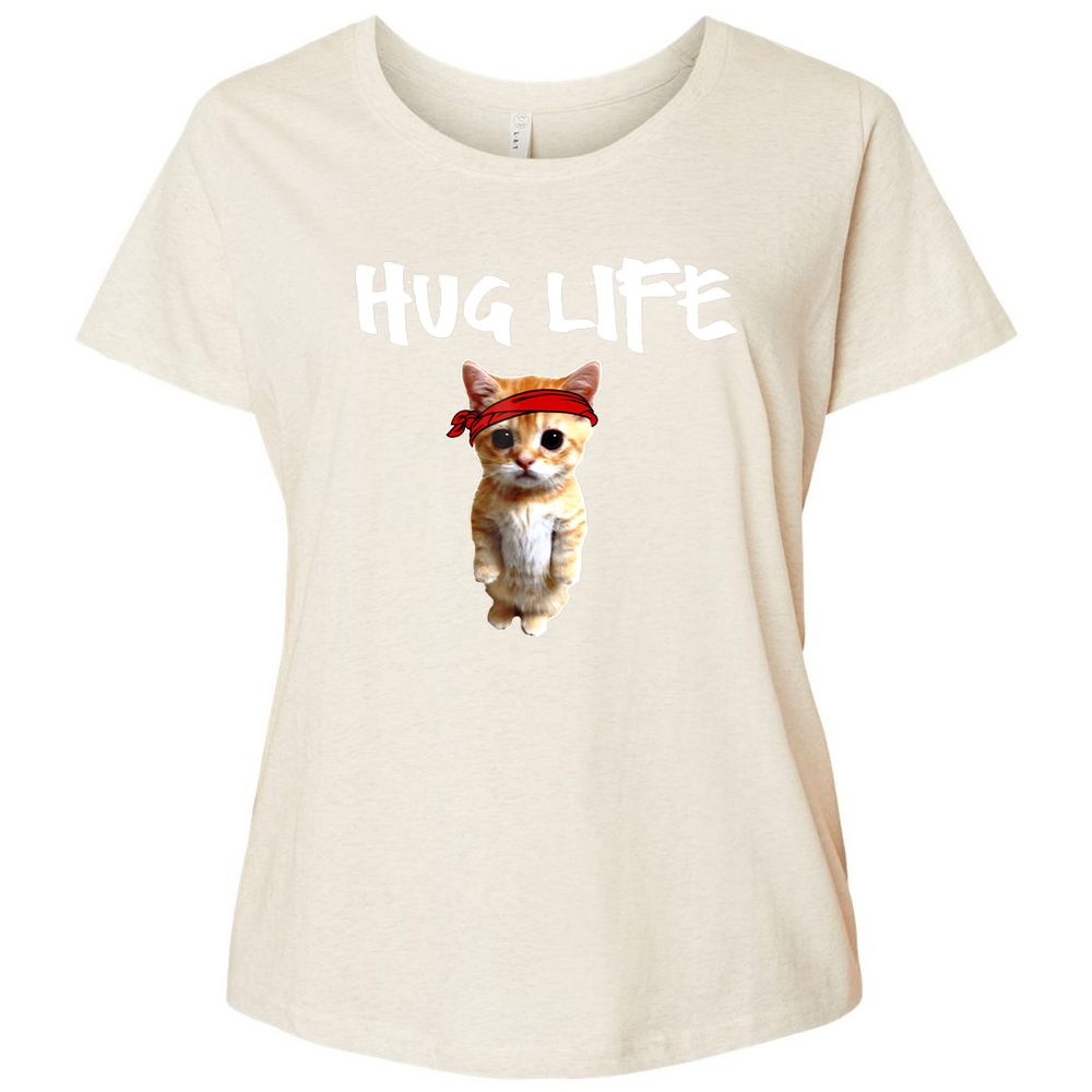 Ladies Curvy Jersey - 4R1SW6VR - Natural Heather - 8