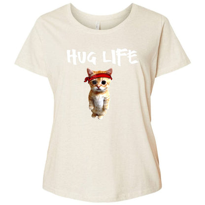 Ladies Curvy Jersey - 4R1SW6VR - Natural Heather - 8