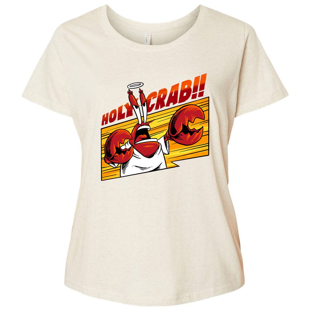 Ladies Curvy Jersey - Y77FCLS2 - Natural Heather - 8