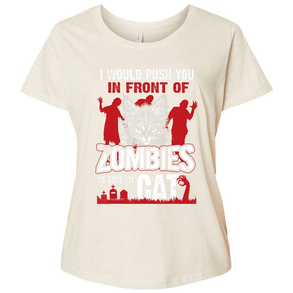 Ladies Curvy Jersey - V8DVQLYY - Natural Heather - 8