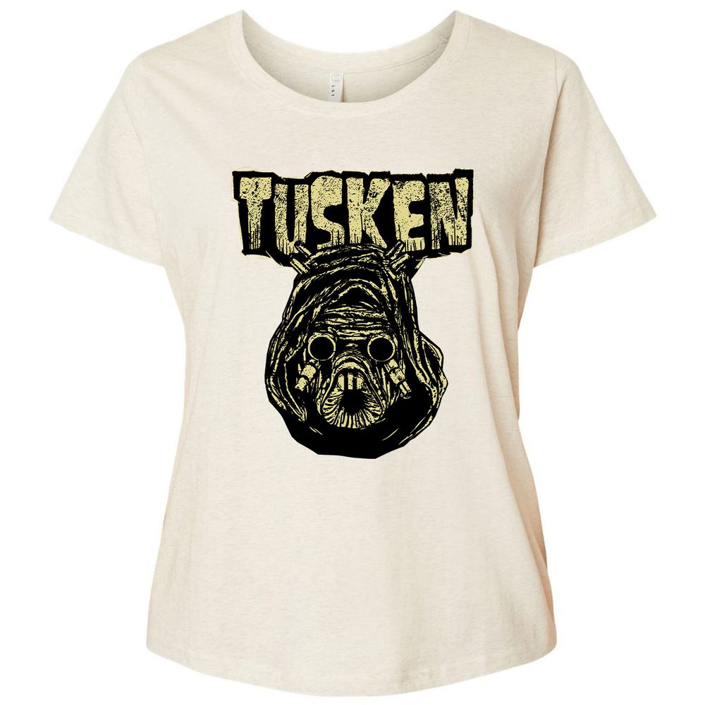 Ladies Curvy Jersey - 5E59LQMF - Natural Heather - 8