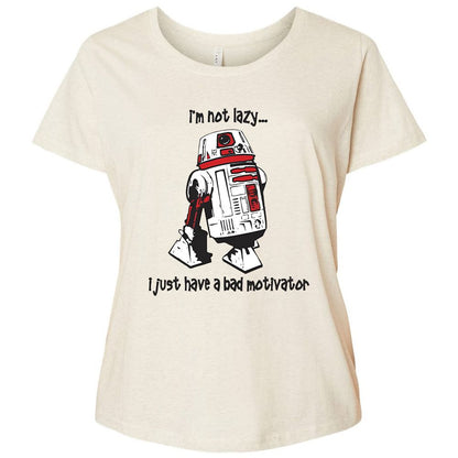 Ladies Curvy Jersey - YXJDGY4Z - Natural Heather - 8