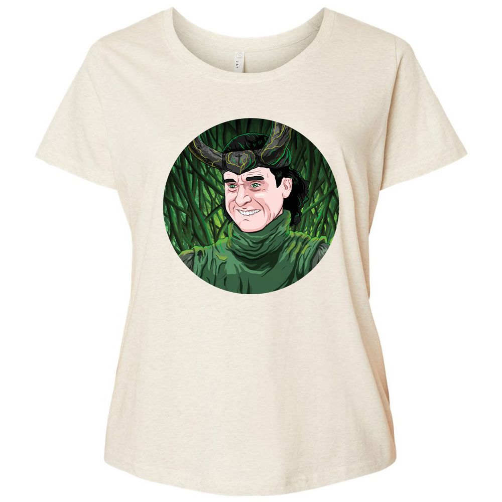 Ladies Curvy Jersey - MCEBUC1U - Natural Heather - 8