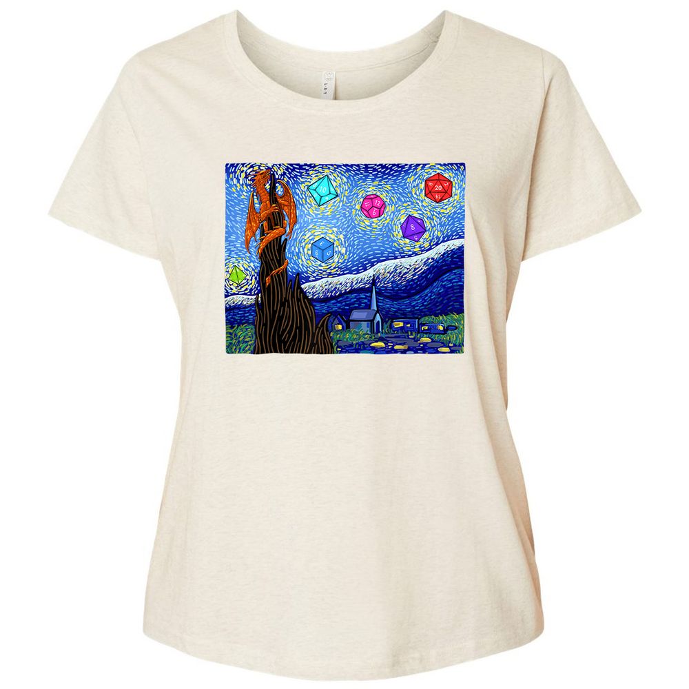 Ladies Curvy Jersey - XSG2HRED - Natural Heather - 8