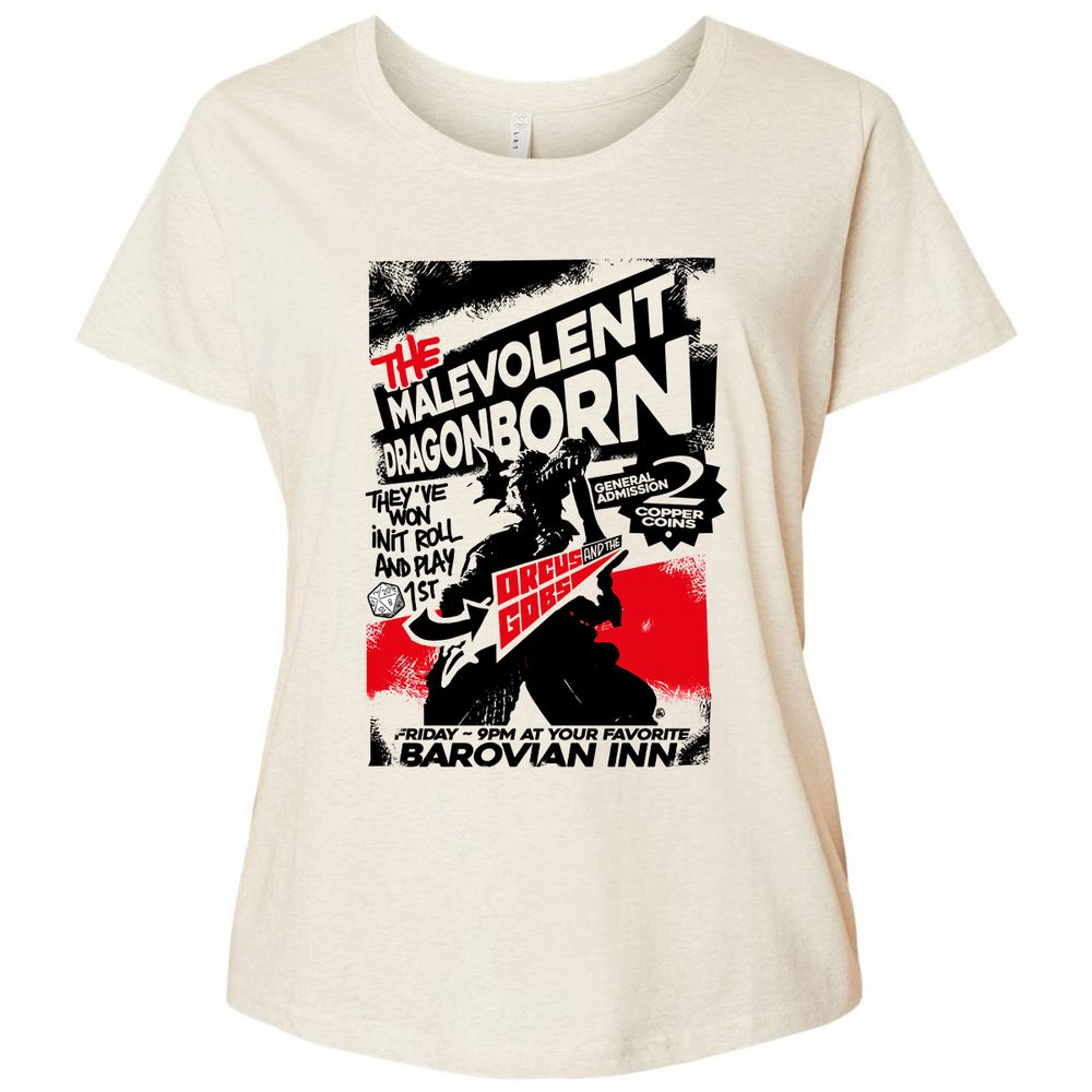 Ladies Curvy Jersey - UPX7X7C8 - Natural Heather - 8