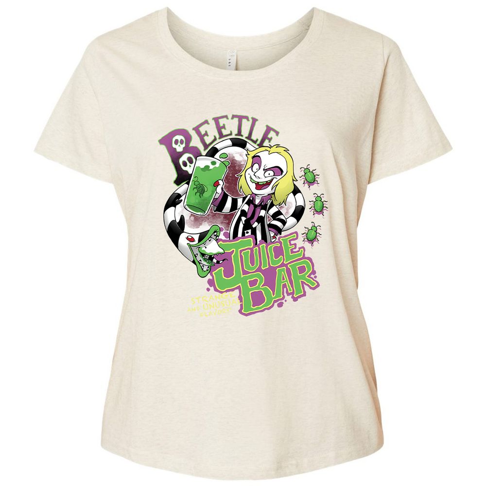 Ladies Curvy Jersey - EGHEMM7C - Natural Heather - 8