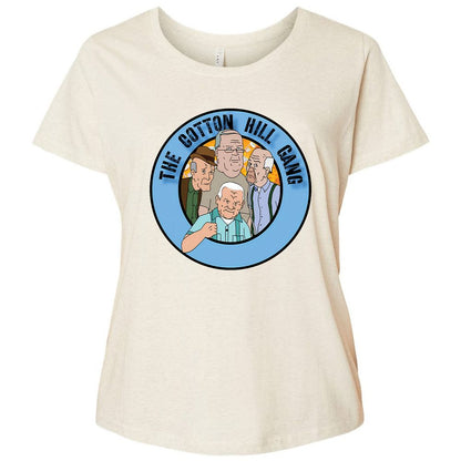 Ladies Curvy Jersey - S2VHUZJG - Natural Heather - 8