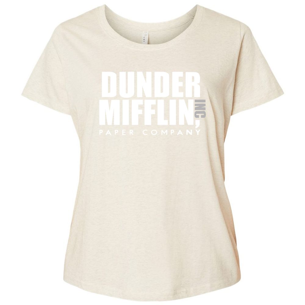 Ladies Curvy Jersey - XBYKJ7TE - Natural Heather - 8