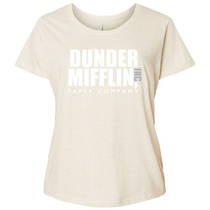 Ladies Curvy Jersey - XBYKJ7TE - Natural Heather - 8