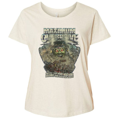 Ladies Curvy Jersey - FHBVU66F - Natural Heather - 8