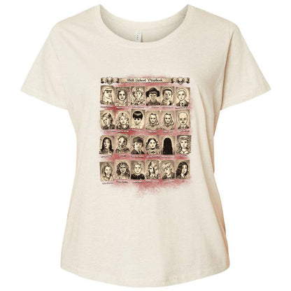 Ladies Curvy Jersey - WE7D4XWQ - Natural Heather - 8